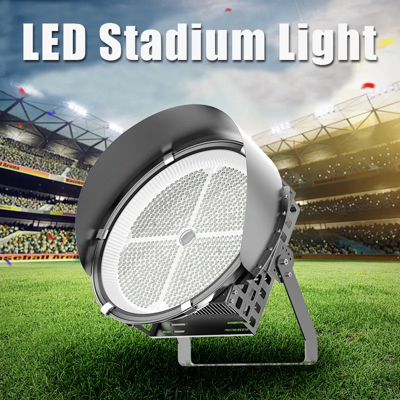 Luci da stadio a LED da 600 W Outdoor 85-265 V Luci di inondazione dello stadio all'aperto 6500K IP65 Arena Arena Arena impermeabile 500W 400W 300W USALIGHT