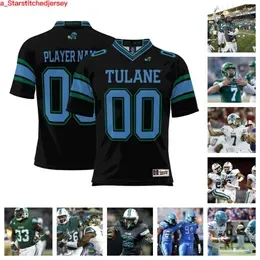 2023 Tulane Green Wave Football Jersey 55 Noah Taliancich 26 Shi`keem Laister 11 Chris Carter 92 Gerrod Henderson 13 Justin Ibieta 89