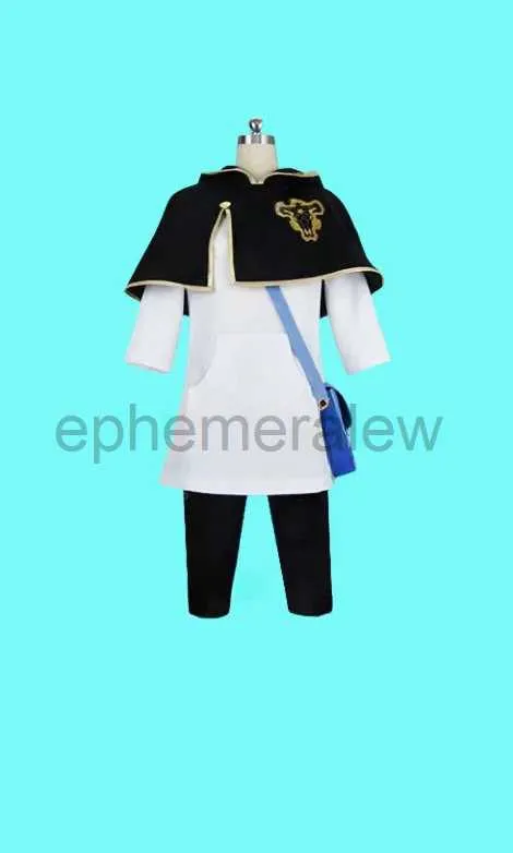 Disfraces de anime Disfraz de Cosplay de Charmy Pappitson de trébol negro de Anime hecho a medida para Halloween y Navidad zln231128