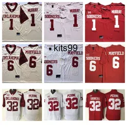 Oklahoma Sooners College 28 Adrian Peterson Football Jerseys 32 Samaje Perine 44 Brian Bosworth NCAA College Football Jersey