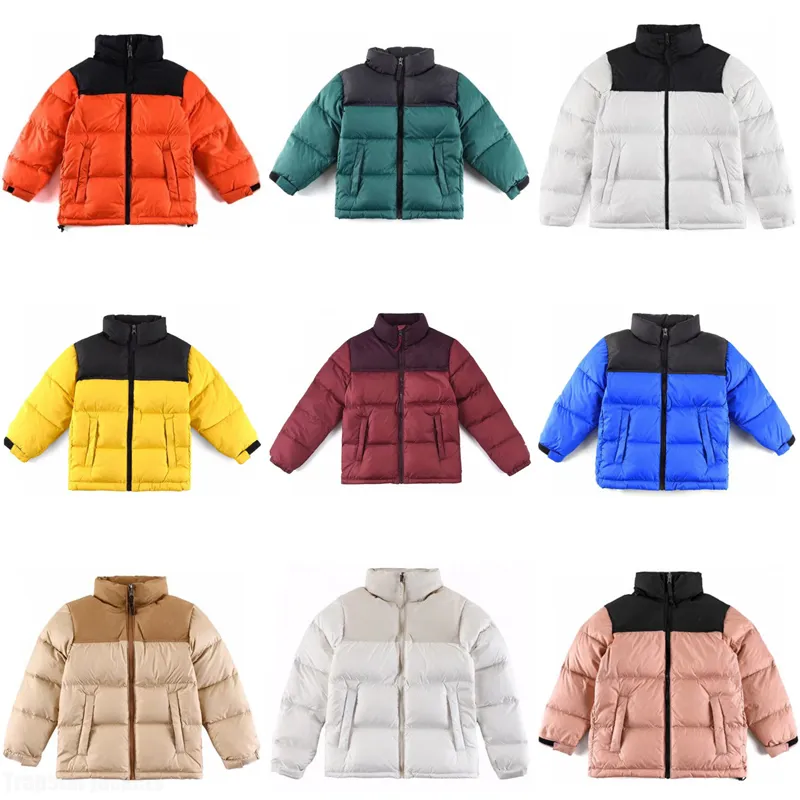 Boys Girls Down Coat 2024 New Loved Puffer Jacket jackets baryed parkets black Royal Royal Blue Pink Yellow Body Wraper Retro Outer Coat Kid Child