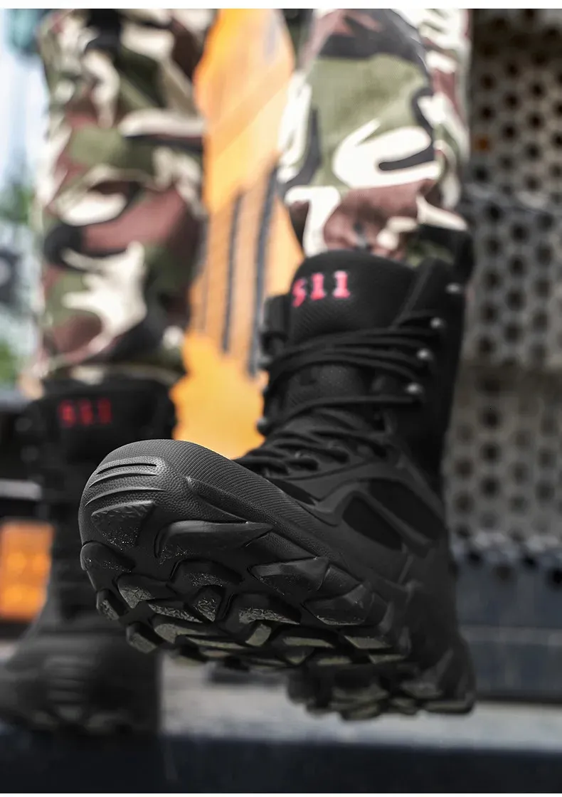 Männer Taktische Stiefel Herbst Special Forces Militär Feld Mann Stiefel Leichte Outdoor Nicht-Slip Wasserdichte Schuhe_voghion.com