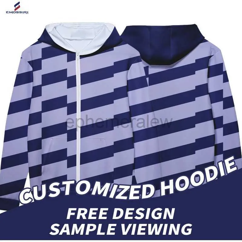 Men's Hoodies Sweatshirts Custom Full Zipper plus size women's sweaters Mens crewneck sweatshirt high quality heavy weight embroidery Zipper hoodie WW30zln231128