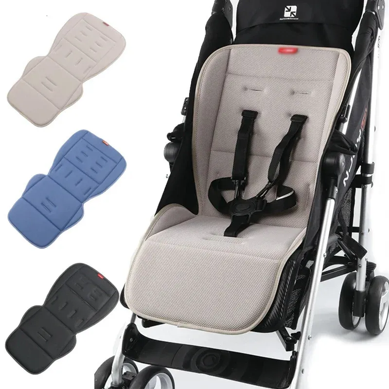 Stroller Parts Accessories Breathable Universal Mattress In A Liner Seat Cushion Four Seasons Soft Pad 231127