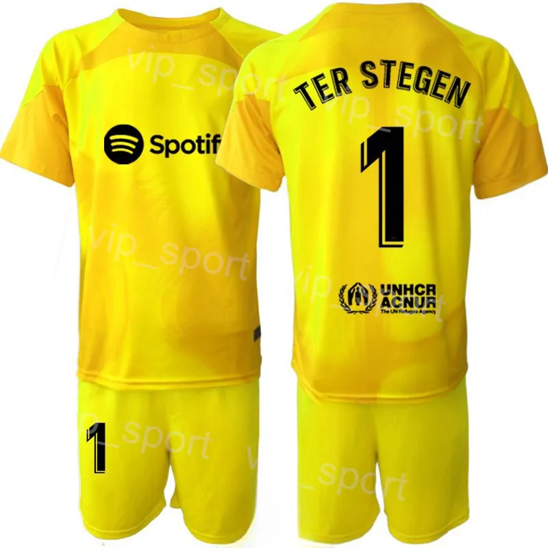 Le gardien de but de l equipe du club Marc Andre Ter Stegen Jersey Soccer 22 23 Set a manches longues Inaki Pena Ander Astralaga Antoni Ramallets