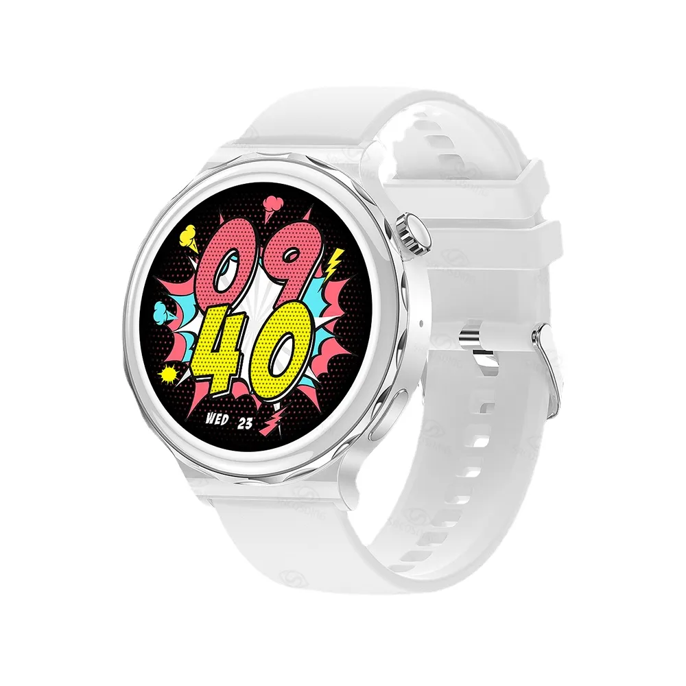 Bluetooth Call Smart Watch draadloos opladen Horloges 390*390 HD Women Fitness Bracelet Custom Watch Face dameshorloges
