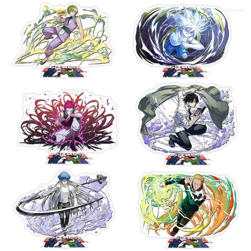 Porte-clés Anime X Acrylique Stand Figure Modèle Plaque Standee Bureau Décor Cosplay Pour Femmes Hommes Enfant Cadeau Bijoux Accessoires