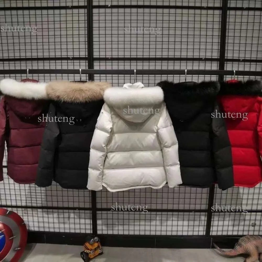 2023 Мужская куртка-пуховик, зимняя непромокаемая белая утиная куртка, плащ, модная мужская и женская повседневная версия для пар, чтобы согреться, Mooses 824