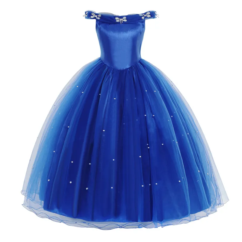 Robe Princesse Cendrillon Tenue Cendrillon Robes De Fille, Robe De