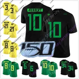 Football Jerseys Custom Oregon Ducks Football Jersey College 12 Tyler Shough 8 Jevon Holland Mase Funa Dillon Mitchell Justin Hollins 45 Gus Cumberlander