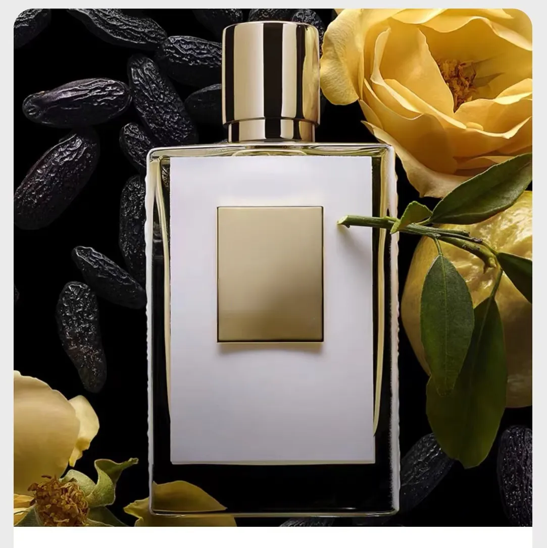 Kilian – parfum sans prétention pour hommes et femmes, rose ébène de haute qualité, 50ML, sans frais express