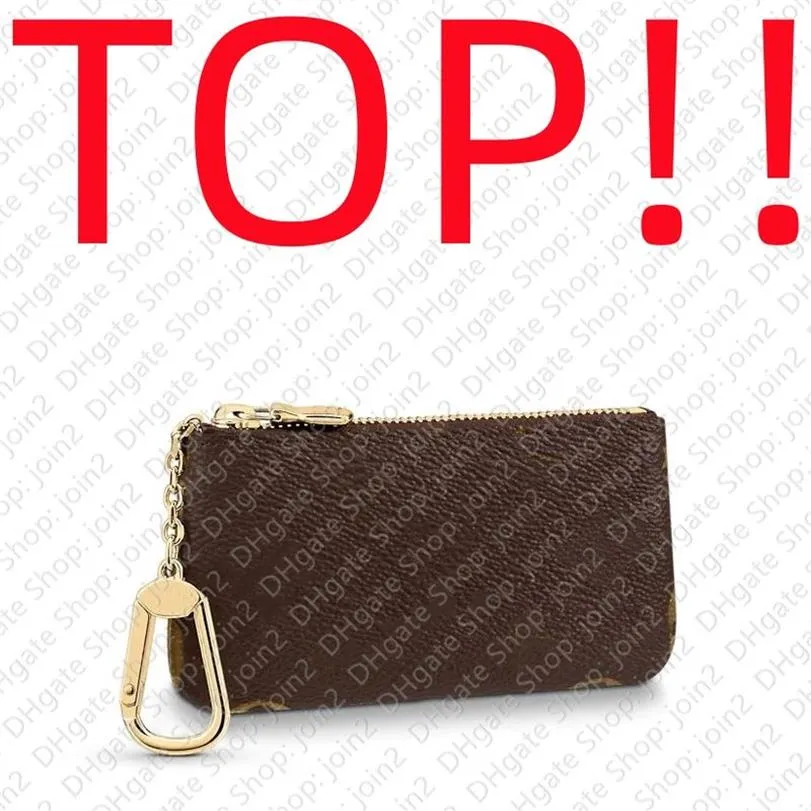 Mini Bag Top M62650 Key Pouch Pochette Cles Designer Damesheren Verander Key Ring Credit Cardhouder Coin Portemonnee Charm Poche292V