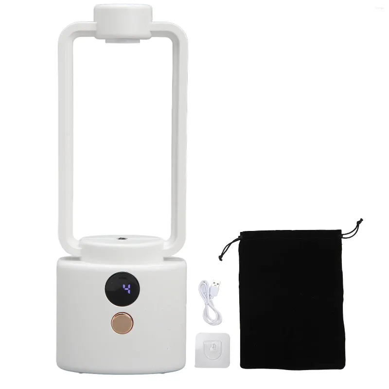 Lagringsflaskor Automatisk parfymmaskin Multifunktionsknappar AROME Essential Oil Diffuser Färgglada ljus med USB -kabelpåse för hemmet