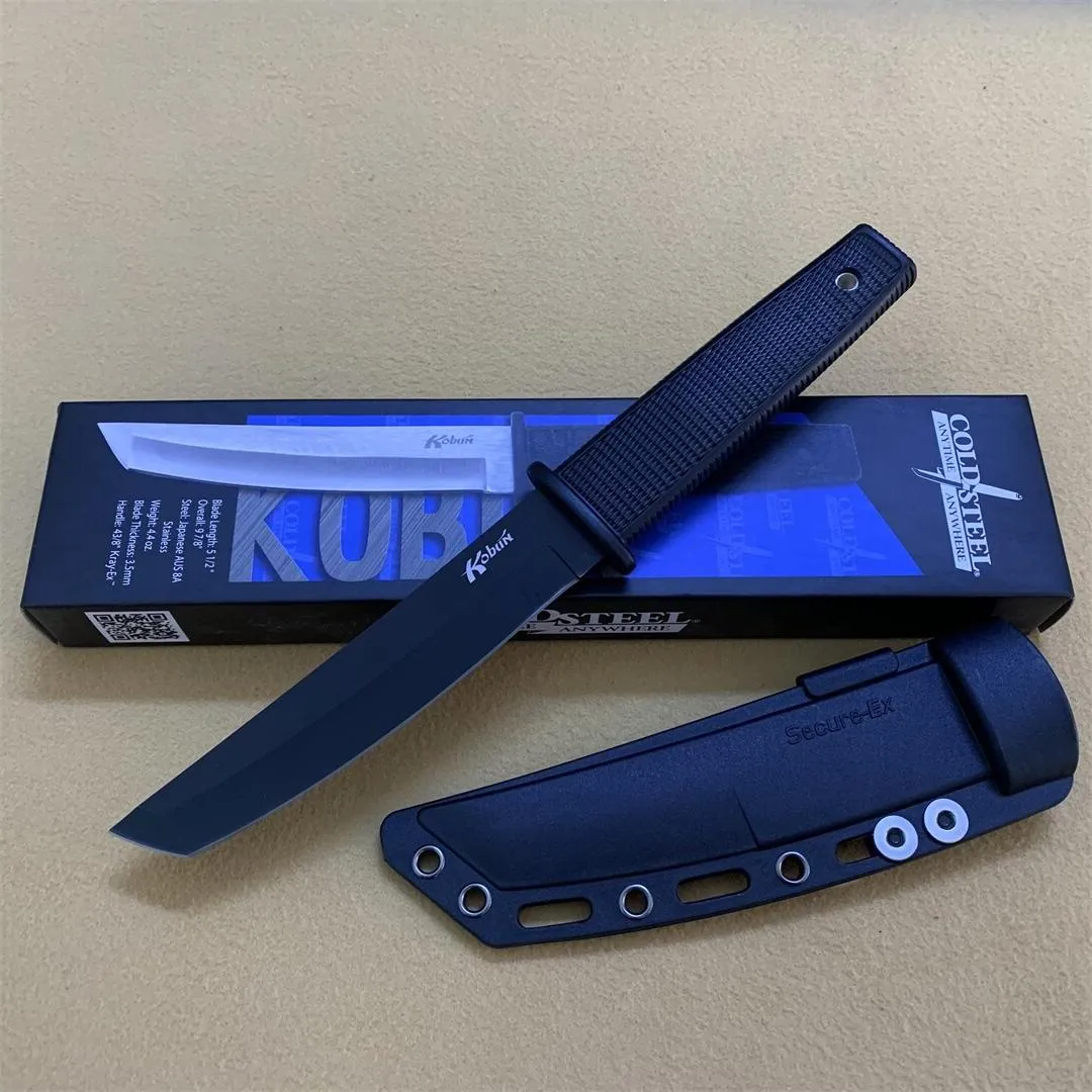 Cold Steel KOBUN Survival Fixed Blade Knife 6 Models, Point Satin AUS 8A  Balde Utility, Ideal For Outdoor Hunting And Camping, Includes 26T Blade  And 20TL Tanto Kyoto Hand Blade From Ceramic_inc