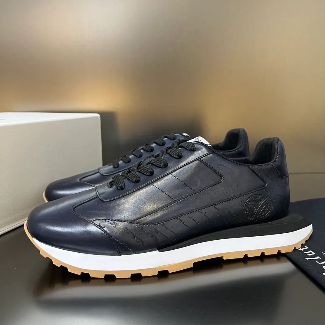 Berluti Mens Casual Sneakers Designer Shoes Eu Size 38-46  display picture 1