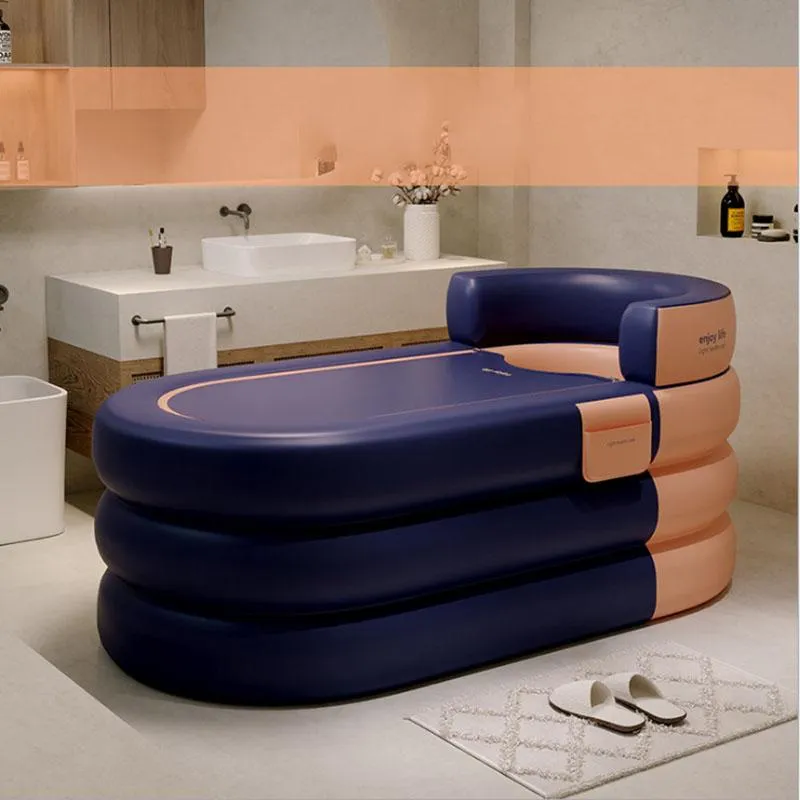 Organización BAÑERA HINCHABLE PARA ADULTOS POSTPARTO SAUNA DE CUERPO  PORTÁTIL ASIENTO BAÑERA HINCHABLE LAVADORA DE CABELLO MÓVIL BAIGNOIRE HOT  TUB HY50BT De 133,87 €