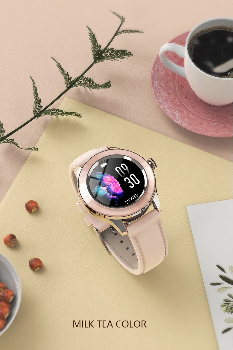 S09 Smart Watch Full Touch Round Screen IP67 SmartWatch Woman