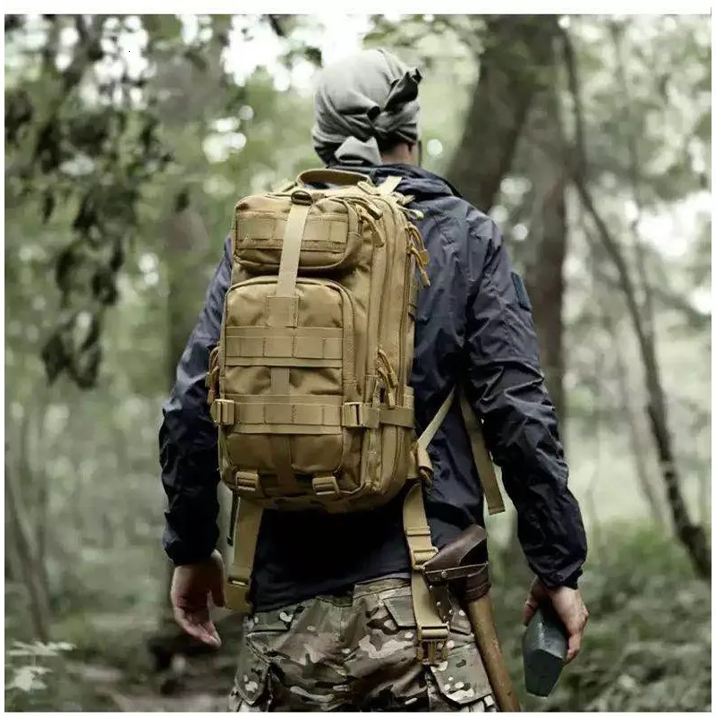 Pacotes de quadros externos 2030l homens mulheres mochilas táticas militares masculinas trekking esportes rucksacks bolsas de camping escalando 40 230427