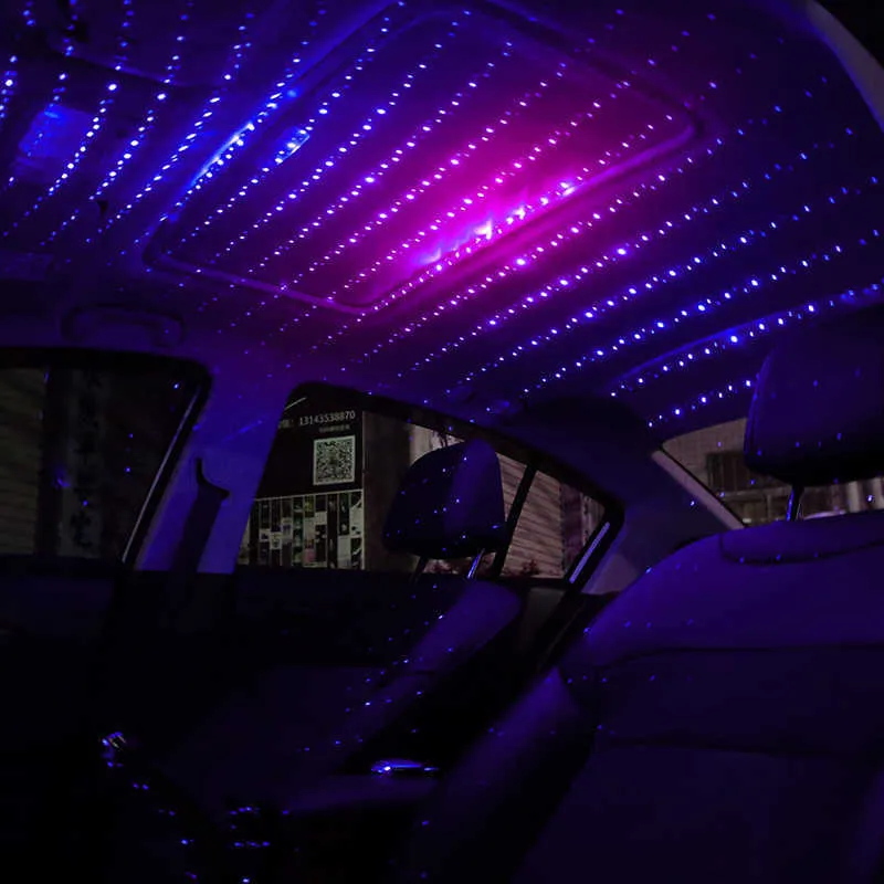 Neue Auto Dach Sterne Licht Innen LED Sternen Laser Atmosphäre