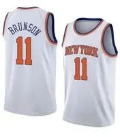 Jalen Brunson Julius Randle Basketball Jerseys New Yorks Obi Toppin Knick Derrick Rose Toppin Quickley Josh Hart Mitchell Robinson Fournier66EP