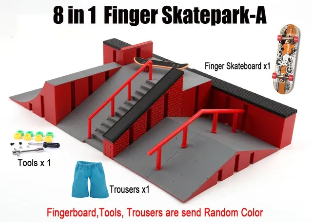 Mini Rampe Finger Skate Pour Figure De Skate - Finger Skate Mini Rampe Finger Skate Pour Figure De Skate - Finger Skate
