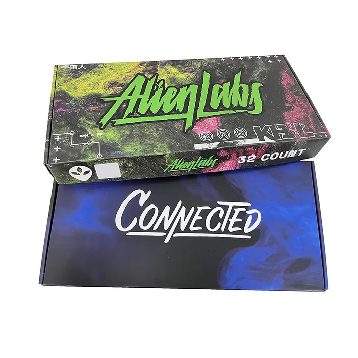 Lege premium bloemen voor binnen, 32 stuks Connected Alienlabs-pot 3,5 g 2 oz 60 ml aangesloten glazen pot premium bloemenpakket