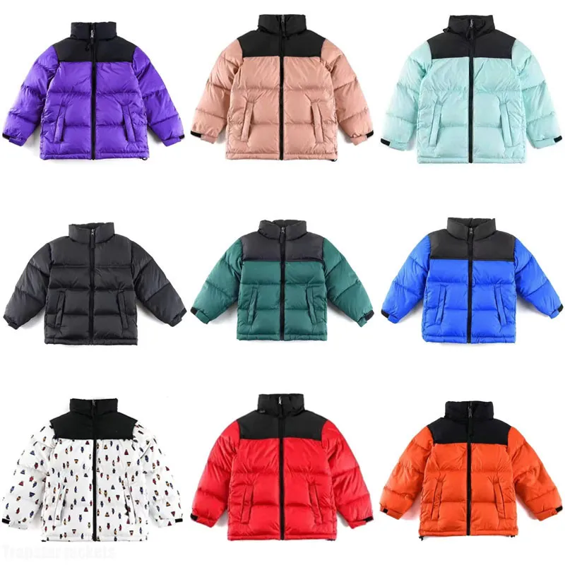 ブランドデザイナーの子供の子供ダウンコートパーカー冬の膨らみファッションマンオーバーコートジャケット