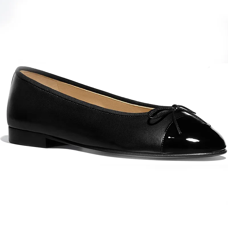 Ballet Flats Designer Dress Shoes Womens Channel Shoe Luxury