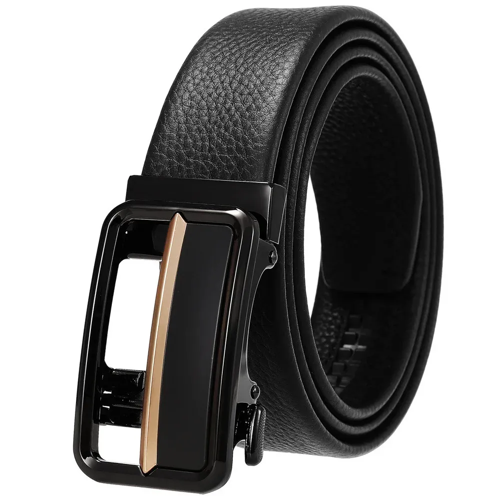 Ratchet Belt Mens Genuine Leather Dress Belt For Men... From  display picture 2
