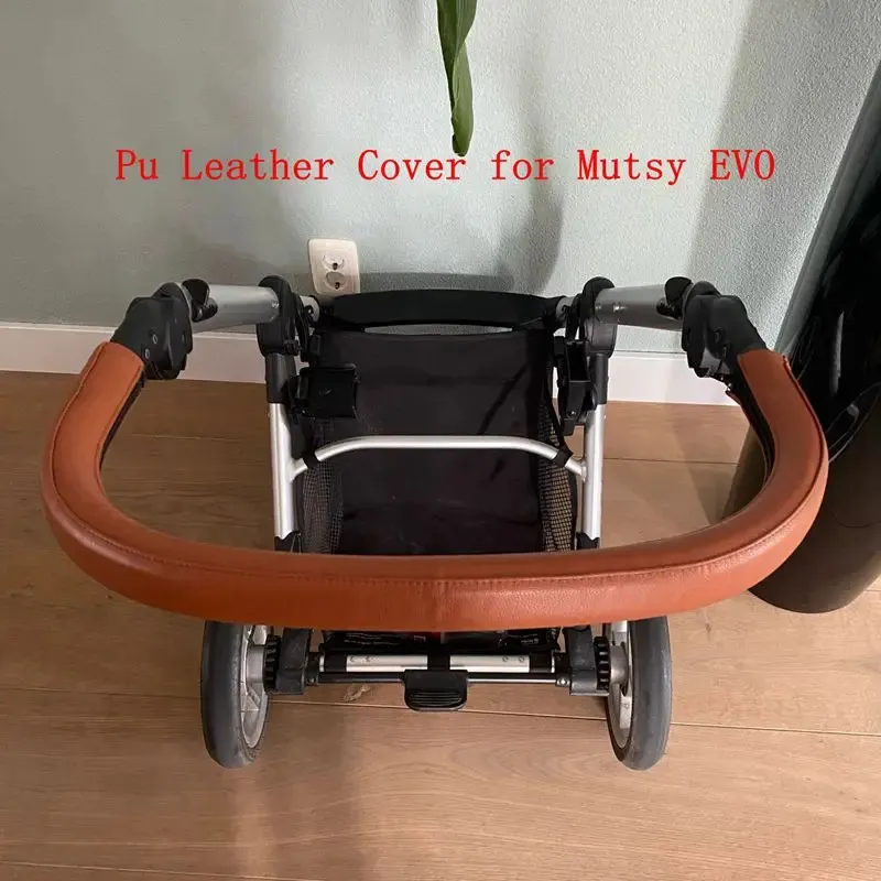 DHgate Mutsy Evo Stroller Leather Handle Covers Protective Armrest Carriage Bar Accessory Black 2 Pack Baby Kids Maternity