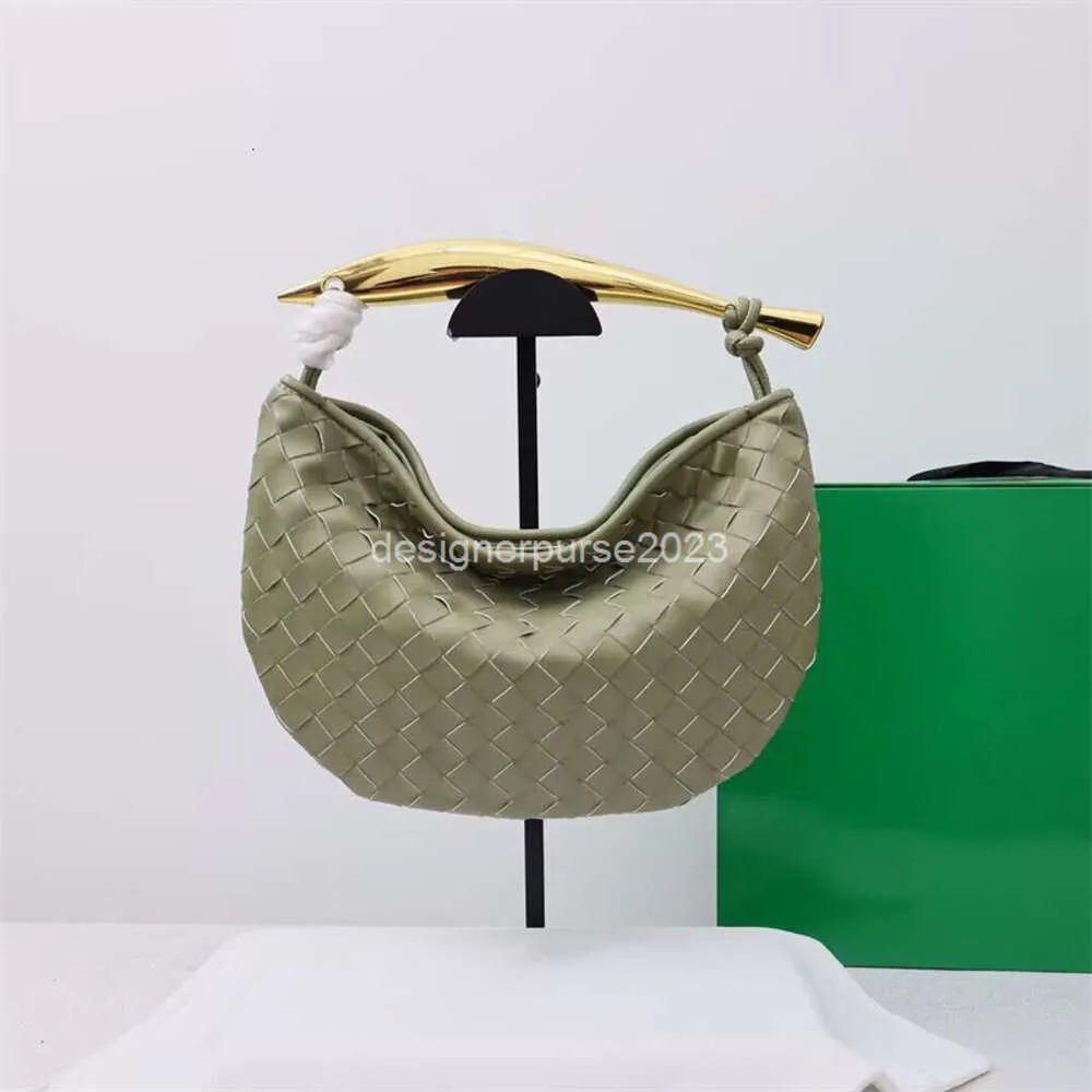 Один кошелек Venetta Lady Messenger Bag Дизайнерские сумки Sardines Botteegas Кожаная женская сумка через плечо Тканая простая атмосфера 3B2G