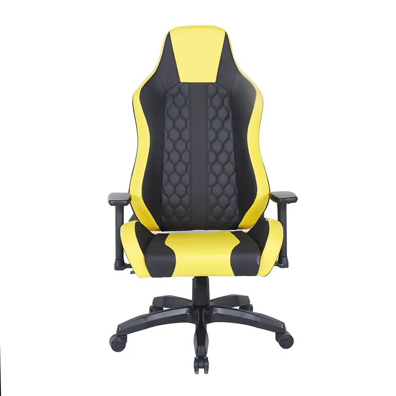 Wohnmöbel E-Sport-Stuhl Orangefarbener Game-Stuhl mit hoher Rückenlehne