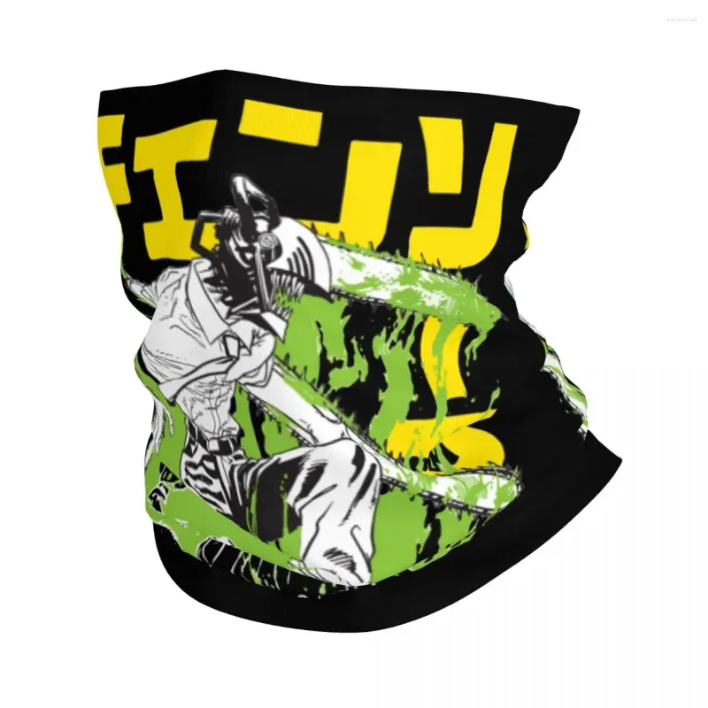 Breathable Warrior Denji Chain Scarf For Men And Women Printed Manga