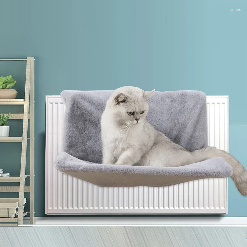 Hondenkleding Herfst en winter Kattenklimrek Nest Verdikt Warm Zacht Comfortabel Hangmat met radiator