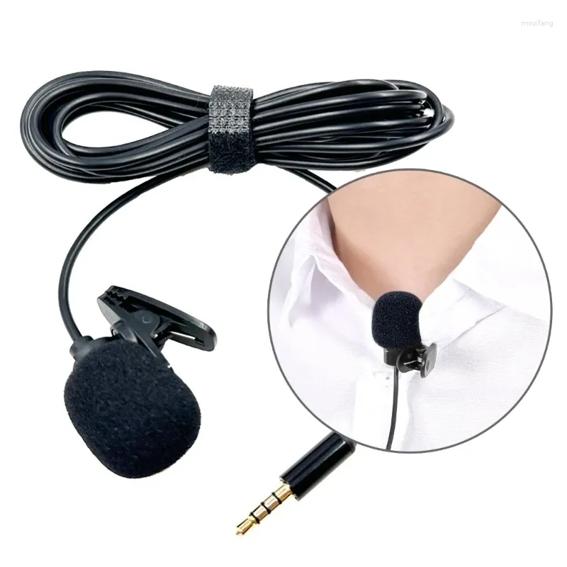 Versatile Clip On Mini Lapel Microphone For Live Streaming, Lectures
