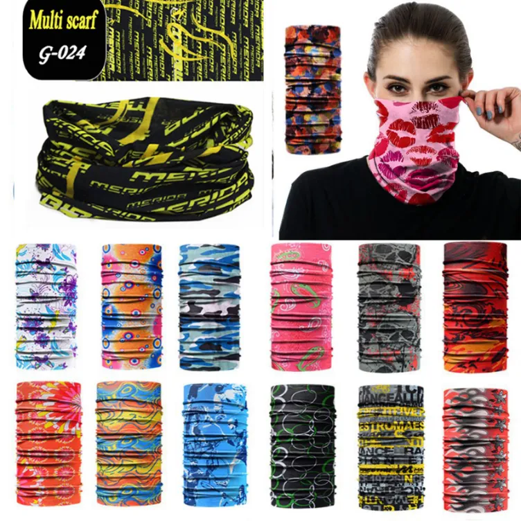 MEN Women Sunshade Collar Magic Tube Sjaal hoofd Face nek Gaiter Dust proof Bandana Bicycle Fishing Outdoor Sports Headwar Sjang CPA5711