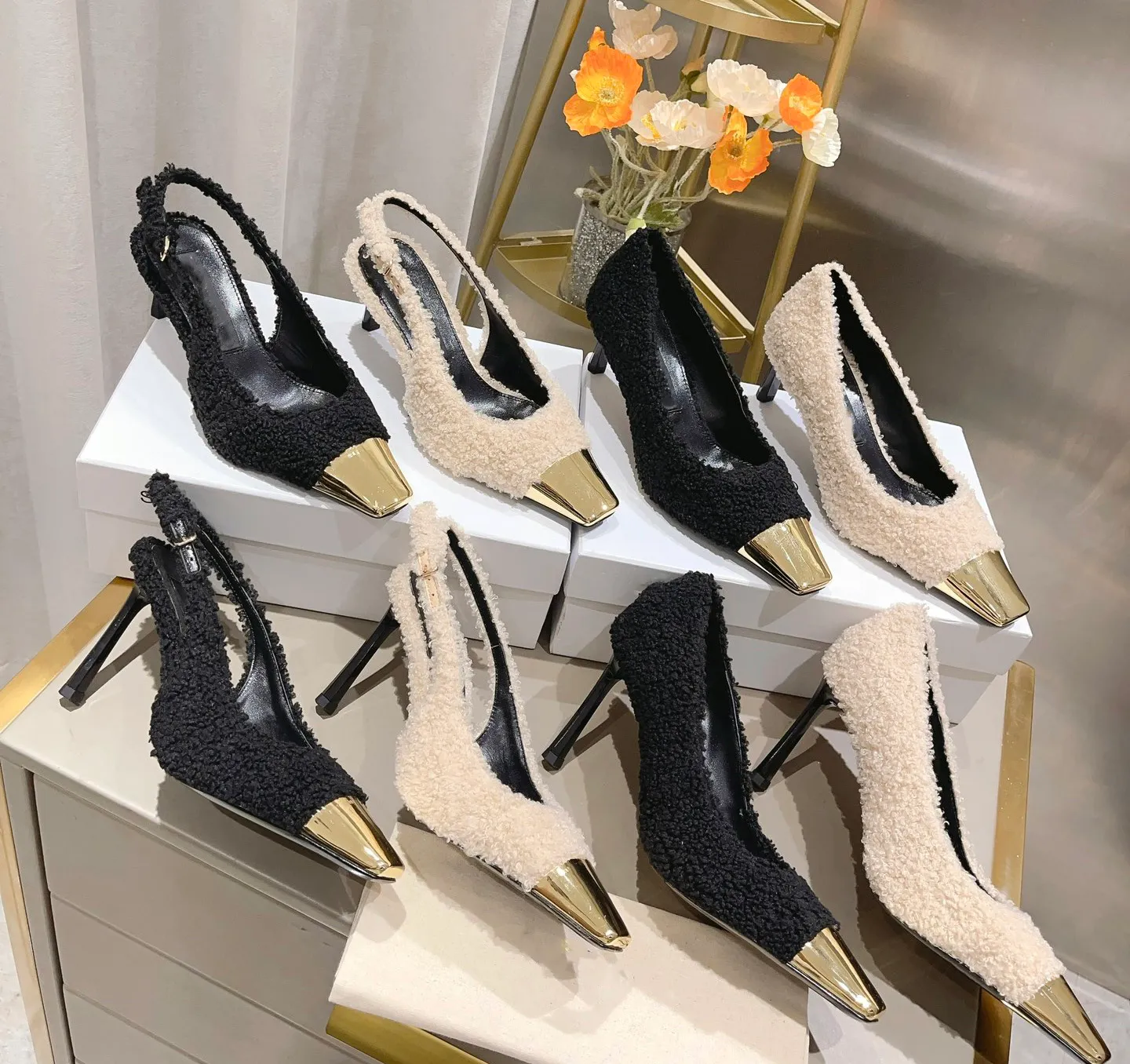 Luxury Designer High Heeled Gold Sandals Heels With Tom Heel Padlock And  Nappa Leather Top Brands Pumps For Women From Wang120508, $56.54 |  DHgate.Com