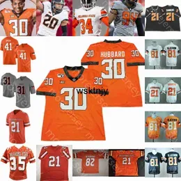Wsk Custom 2023 Oklahoma State OSU Football Jersey NCAA College Russell Okung Justin Gilbert Terry Miller Illingworth Bullock LD Brown Rodriguez