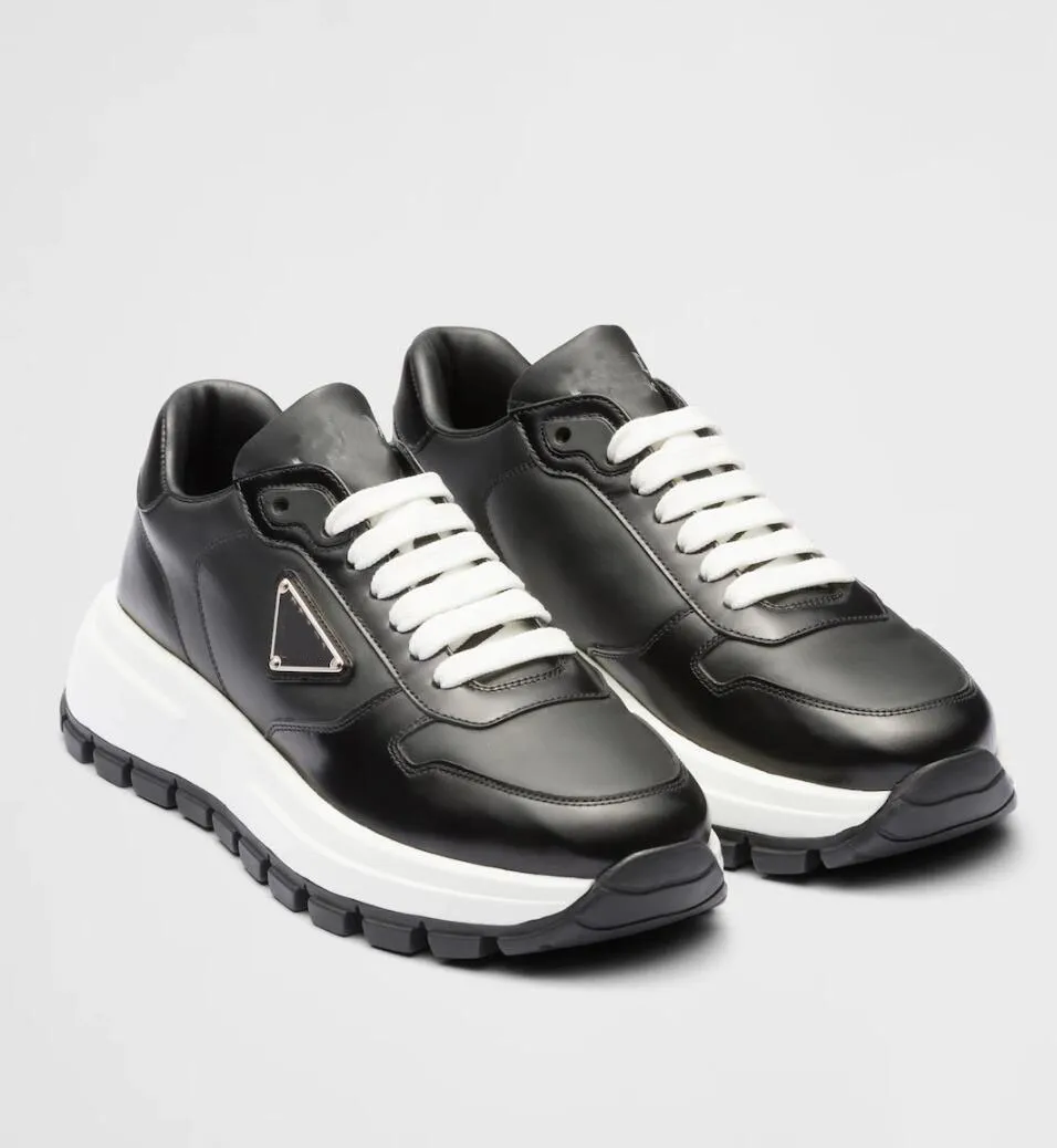 Luxury Prax 01 Sneakers Re Nylon Technical Fabric Lace Up Walking Shoes for Men