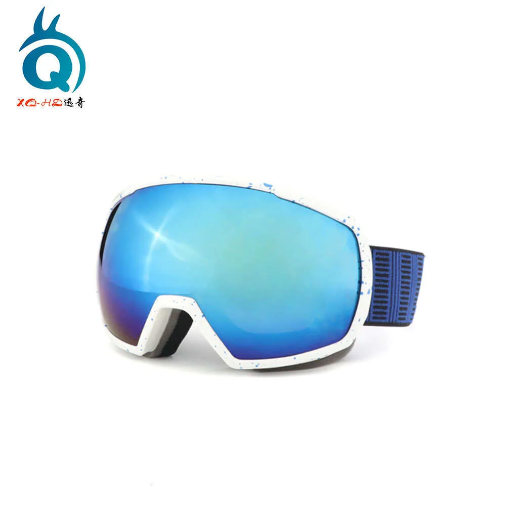 Équipement d'alpinisme à Double couche, antibrouillard sphérique extérieur, Protection oculaire anti-uv, lunettes de Ski, nouveauté 2021