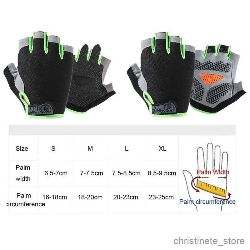 Children's Mittens Fitness Half-finger Men Outdoor Sports Cycling Glove Non-slip Wear-resistant Tactical Military Fan Protective Women Gloves R231128