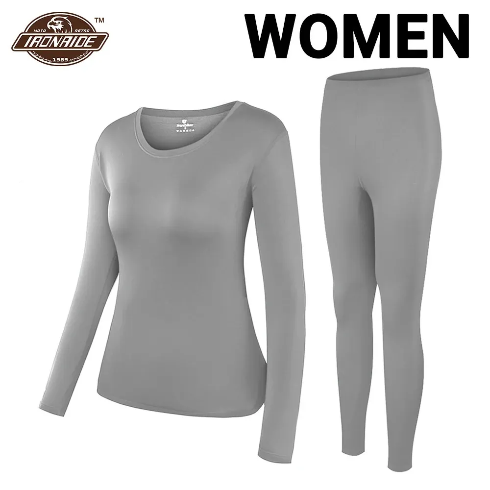 HEROBIKER Women's Thermal Underwear Set Ultra Soft Top & Bottom