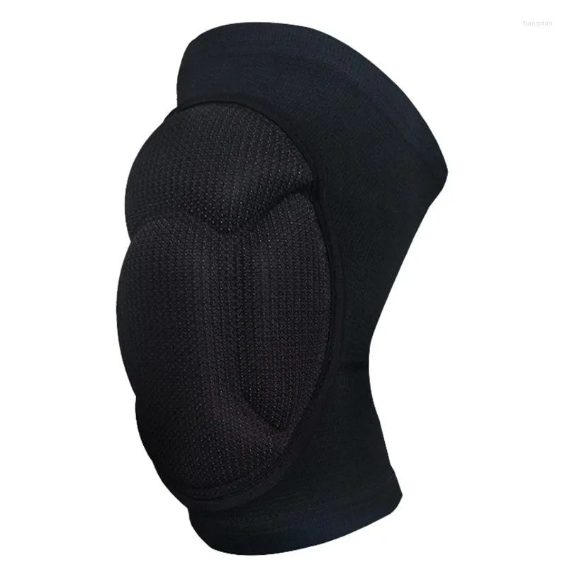 Genouillères 1 paire coussin de sport adultes enfant protecteur de danse élastique épaissir éponge genoux orthèse soutien pour la formation d'entraînement de Yoga de gymnastique