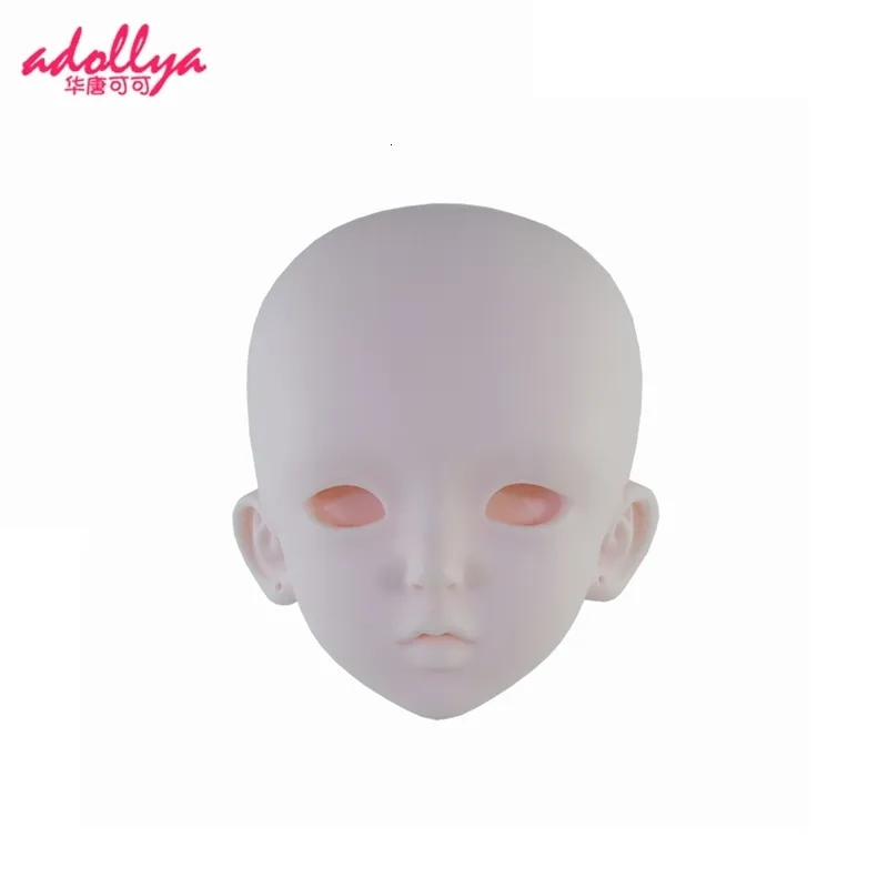 Dolls Adollya 13 60cm BJD Body Accessories Head Eyes Makeup Toys for Girl DIY Heads Elves Naked Girls 230427