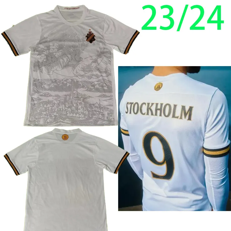 Limited Edition AIK Solna 2023/2024 Soccer Jersey Stockholm