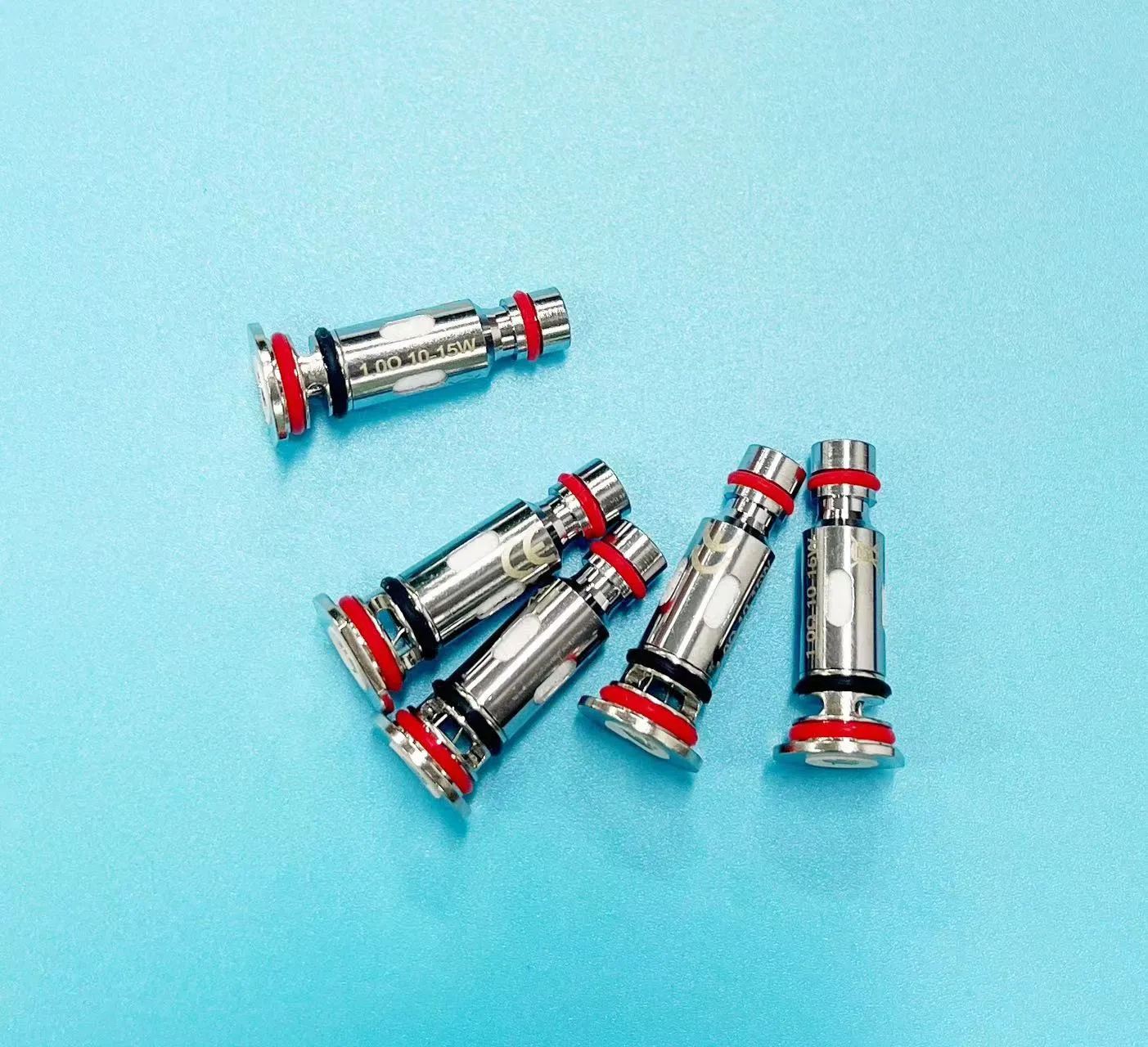 Made China Electronics في تجهيزات أجهزة الأسهم 0.8ohm1.0ohm1.2ohm لـ Caliburn G Koko Prime Mesh Core 5pcs