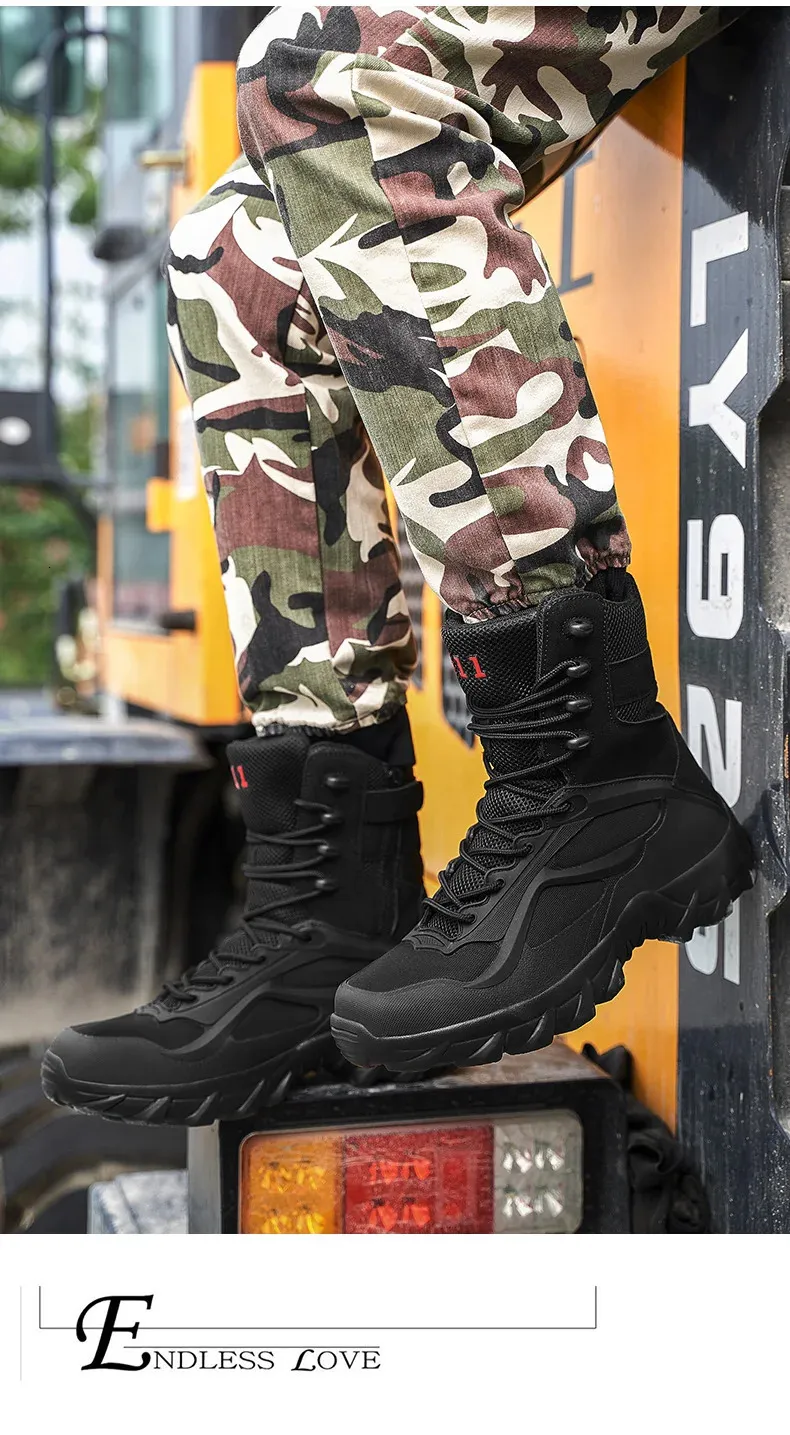 Männer Taktische Stiefel Herbst Special Forces Militär Feld Mann Stiefel Leichte Outdoor Nicht-Slip Wasserdichte Schuhe_voghion.com