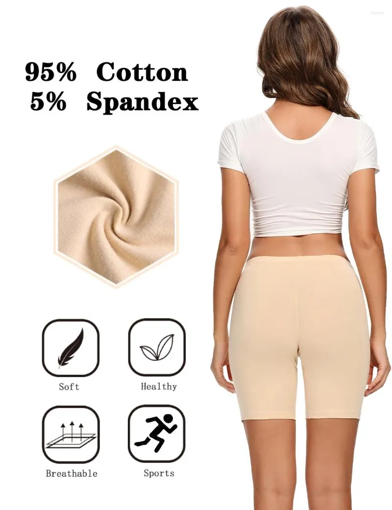 Molasus Womens Cotton Boxer Mid Rise Briefs Anti Chafing High Waisted  Underwear For Work, Sports, And Pregnancy From Taotiee, $22.1