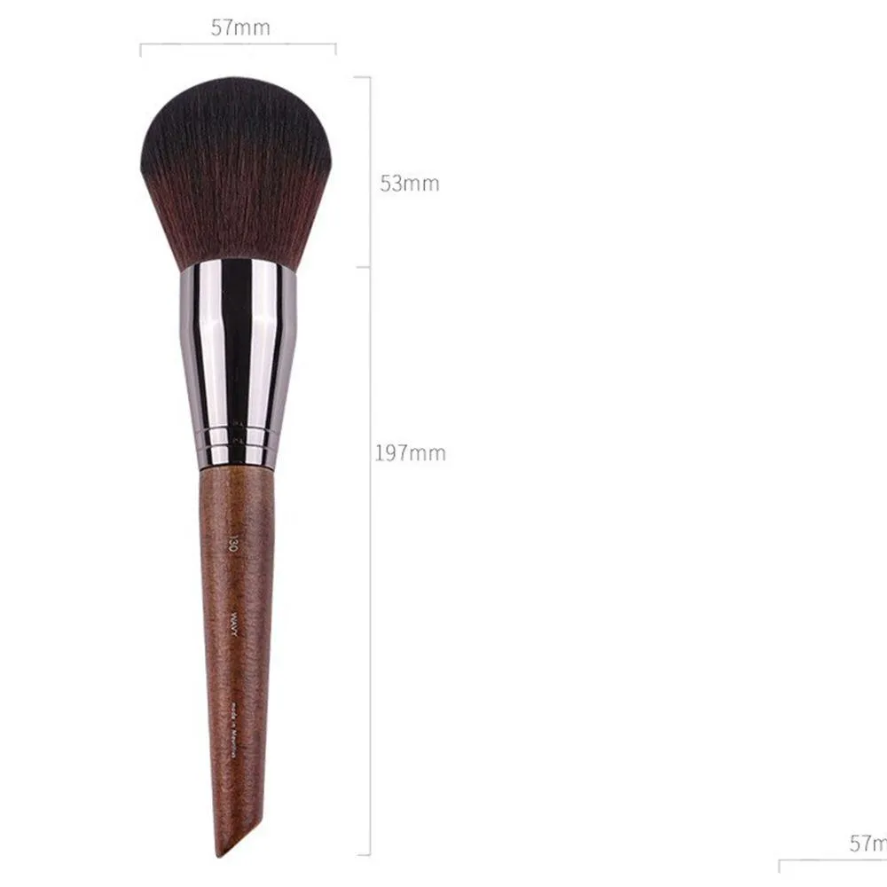 Andra festliga festförsörjningar presentmode tillbehör Makeup Brush Porable Retractrable Mushroom Power Cosmetic Tool Veil Powder D Dhyxk