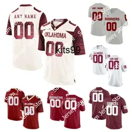 Custom NCAA College Oklahoma Football Jerseys Kyler Murray CeeDee Lamb Durron Neal Spencer Rattler Mayfield C.Williams Bradford Peterson Perine Bosworth